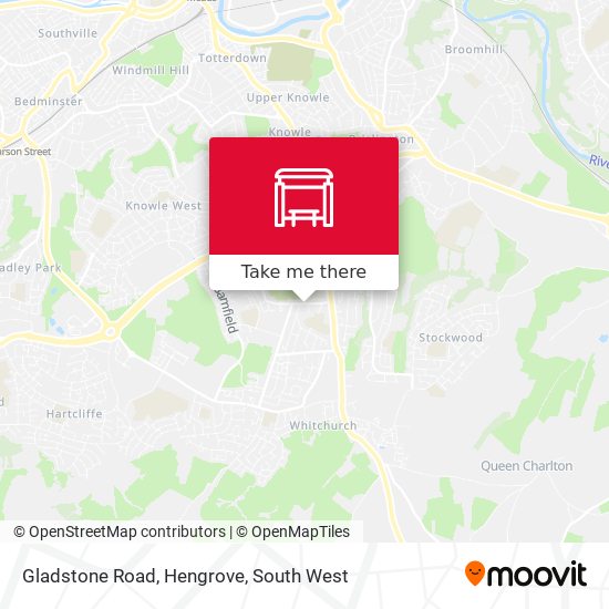 Gladstone Road, Hengrove map