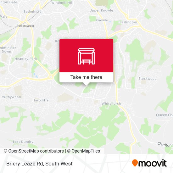 Briery Leaze Rd map