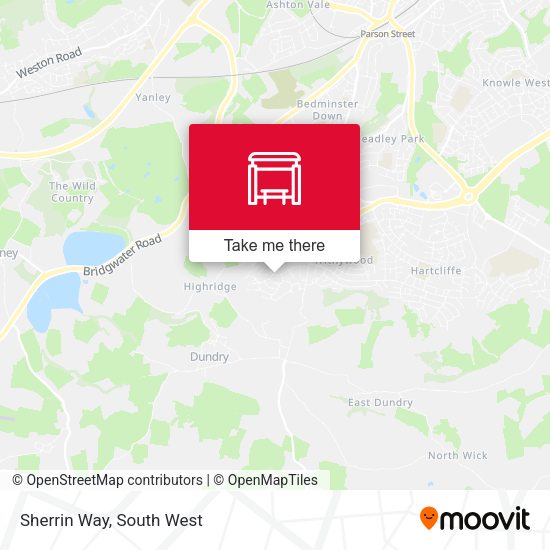 Sherrin Way map