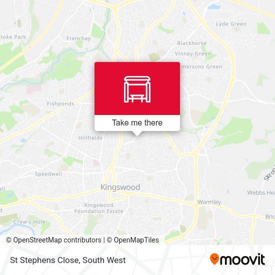 St Stephens Close map