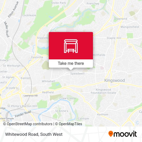 Whitewood Road map