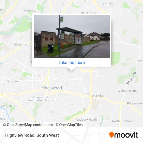 Highview Road map