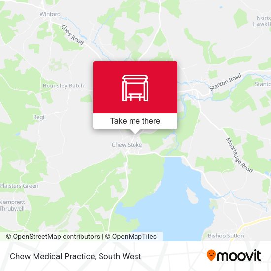 Chew Medical Practice map