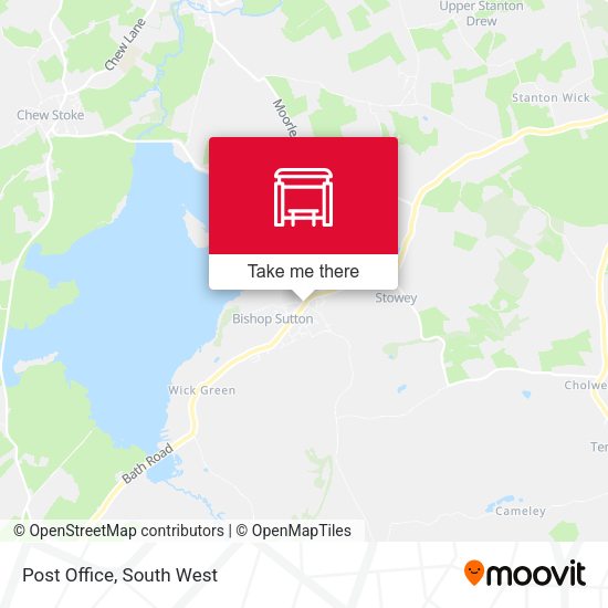 Post Office map