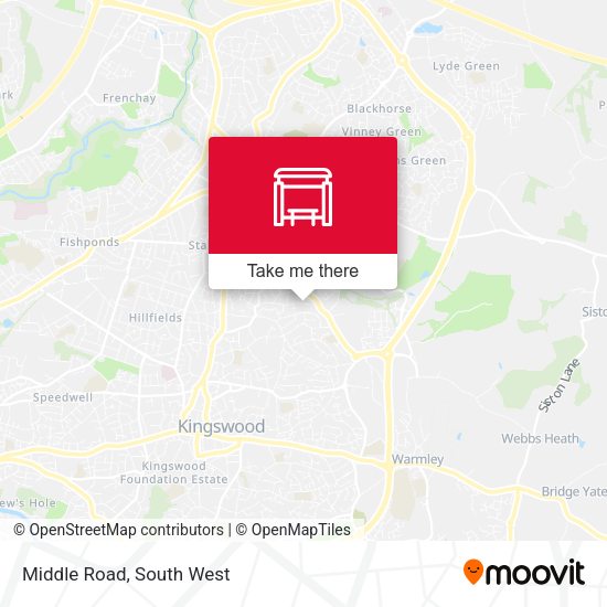 Middle Road map