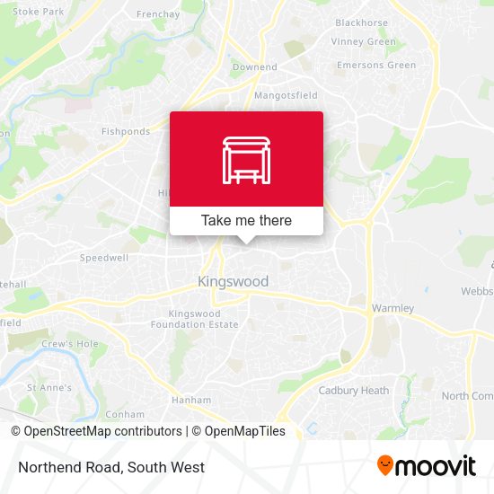 Northend Road map