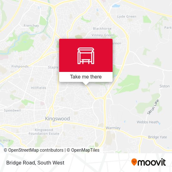 Bridge Road map