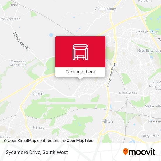 Sycamore Drive map