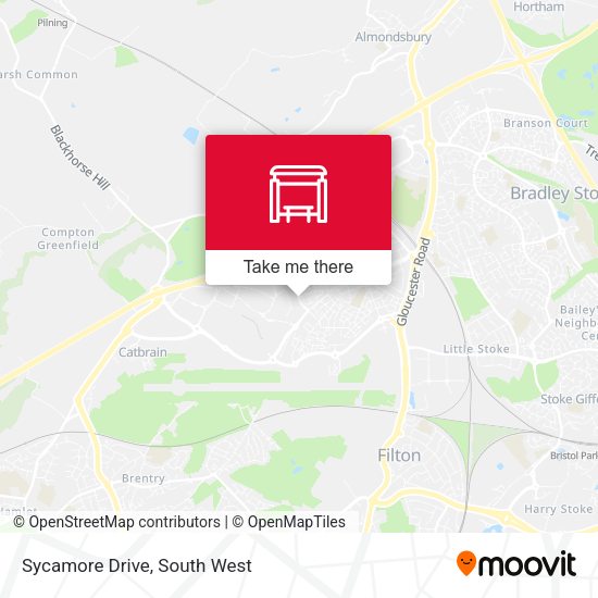 Sycamore Drive map