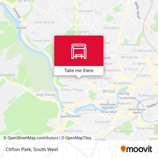 Clifton Park map