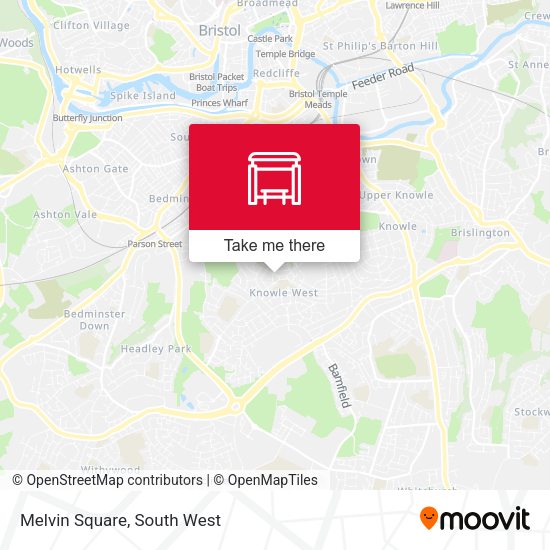 Melvin Square map
