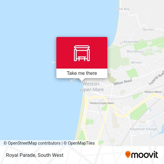 Royal Parade map