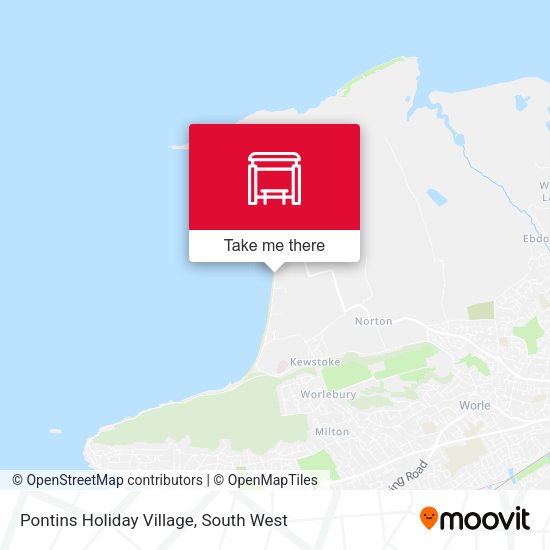 Pontins Holiday Village map