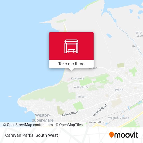 Caravan Parks map