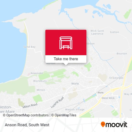 Anson Road map