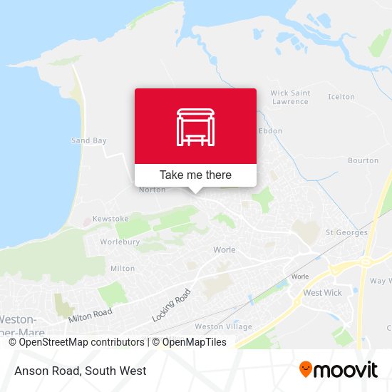 Anson Road map