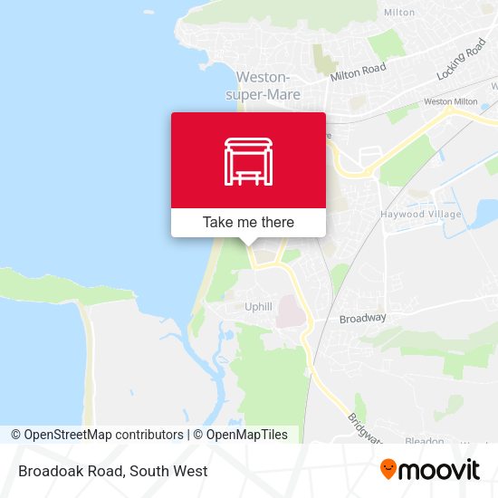 Broadoak Road map