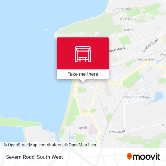 Severn Road map