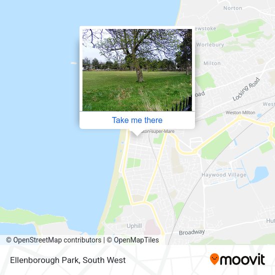 Ellenborough Park map