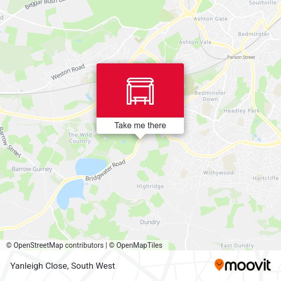 Yanleigh Close map