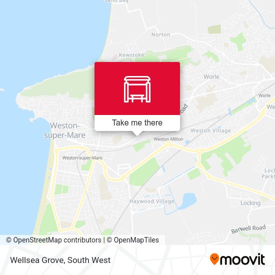 Wellsea Grove map