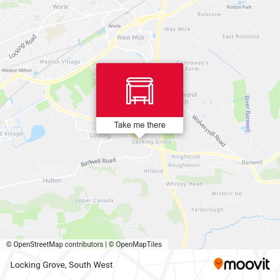 Locking Grove map