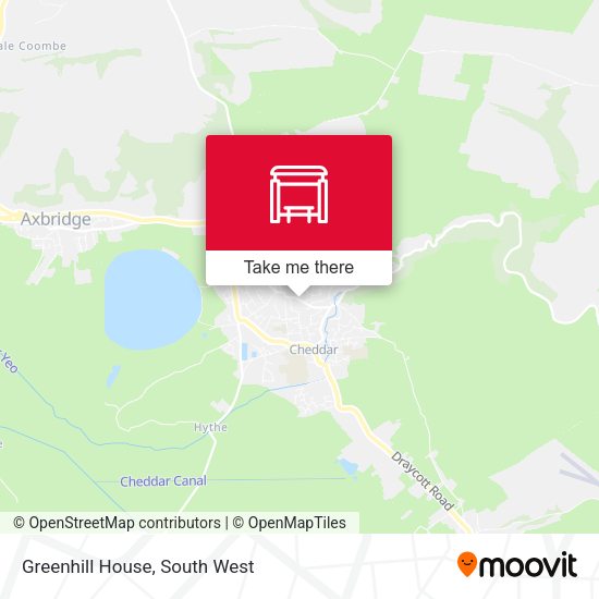 Greenhill House map