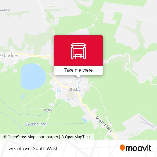 Tweentown map