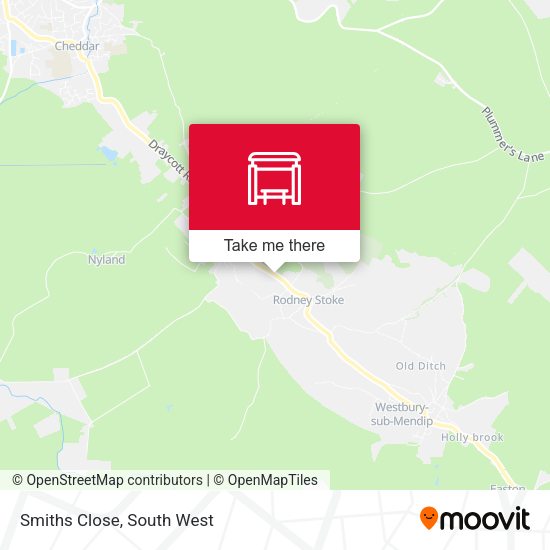 Smiths Close map