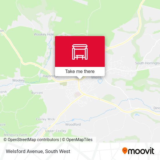 Welsford Avenue map