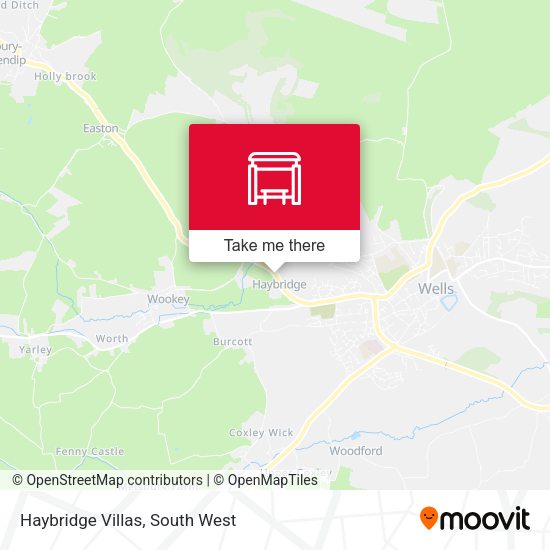Haybridge Villas map