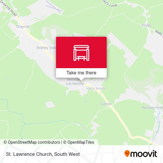 St. Lawrence Church map