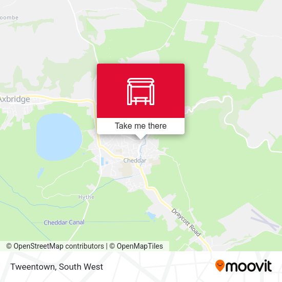 Tweentown map