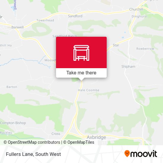 Fullers Lane map
