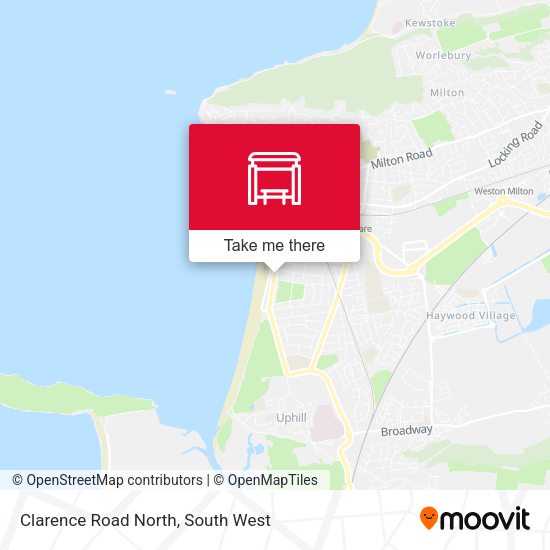 Clarence Road North map