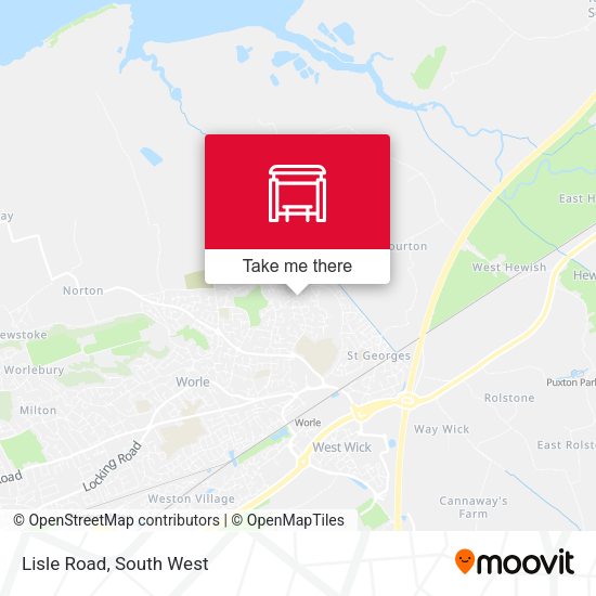 Lisle Road map