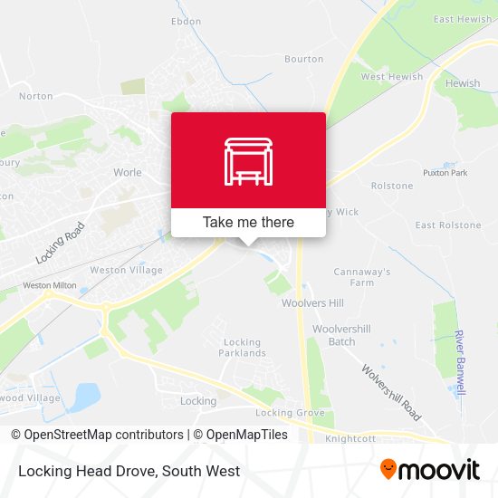 Locking Head Drove map