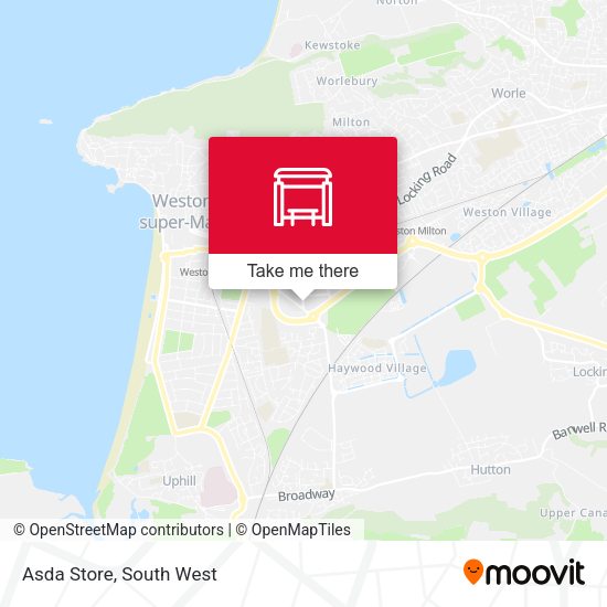 Asda Store map