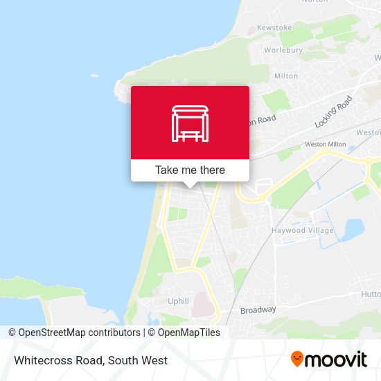 Whitecross Road map