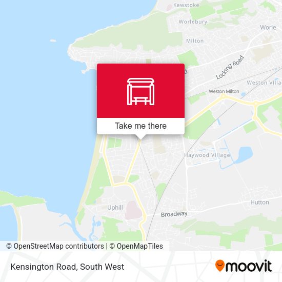 Kensington Road map