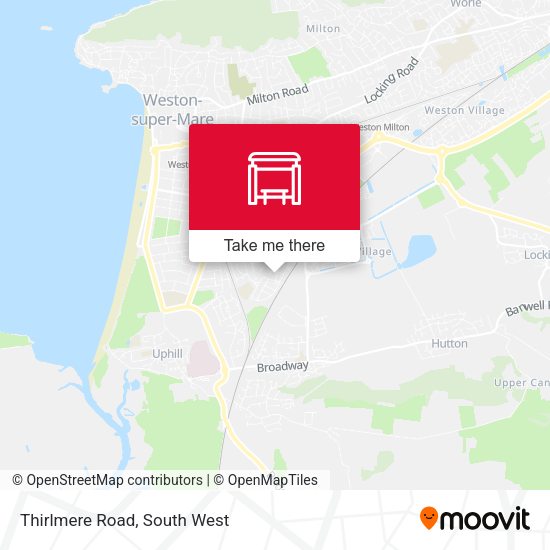 Thirlmere Road map