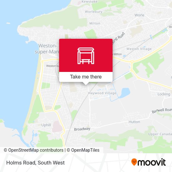 Holms Road map
