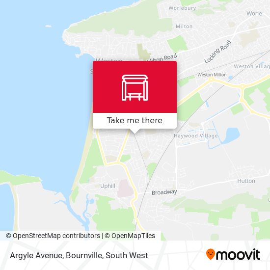 Argyle Avenue, Bournville map