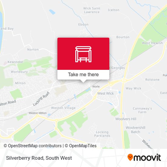 Silverberry Road map