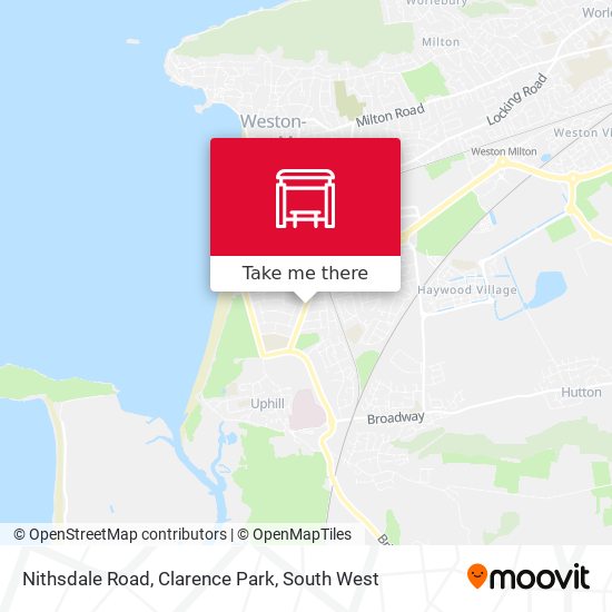 Nithsdale Road, Clarence Park map