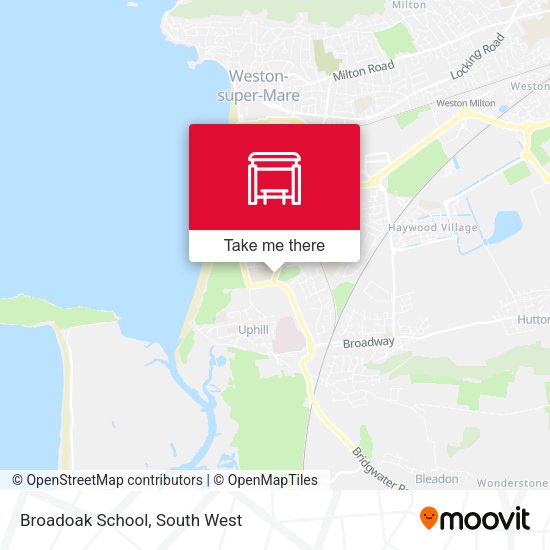 Broadoak School map