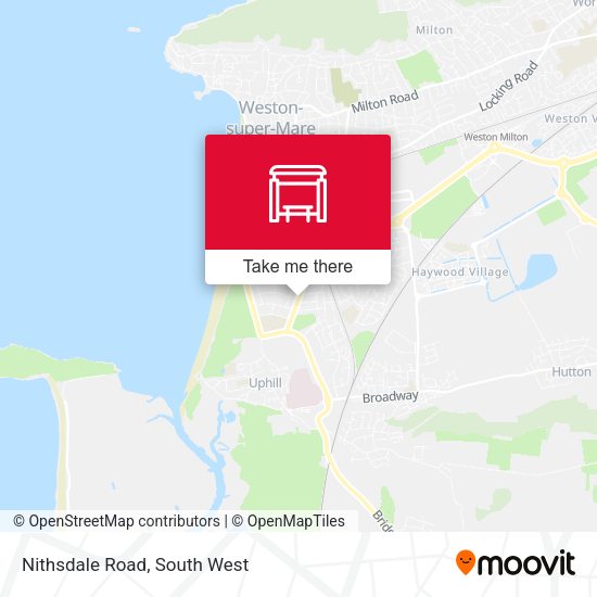Nithsdale Road map