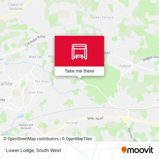 Lower Lodge map
