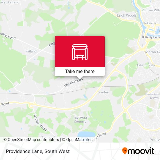 Providence Lane map