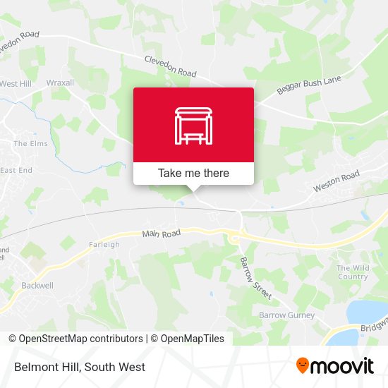 Belmont Hill map